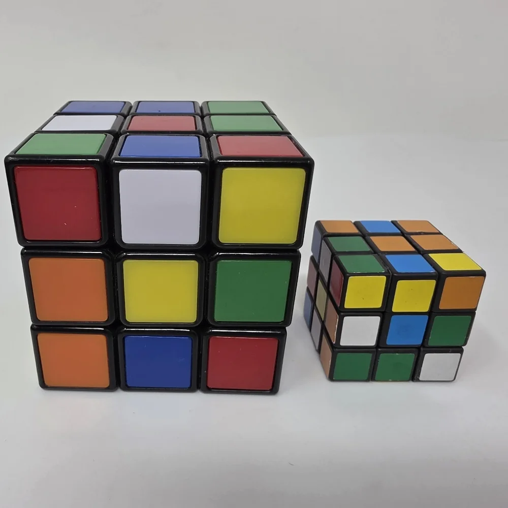 Rubik's Cube 3x3 Puzzle Toy Set of 2